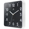 thumbnail image 3 of Infinity Instruments St. Mark Square Wall Clock, White, 10", 3 of 7