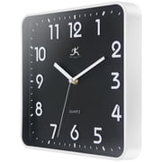 Infinity Instruments St. Mark Square Wall Clock, White, 10