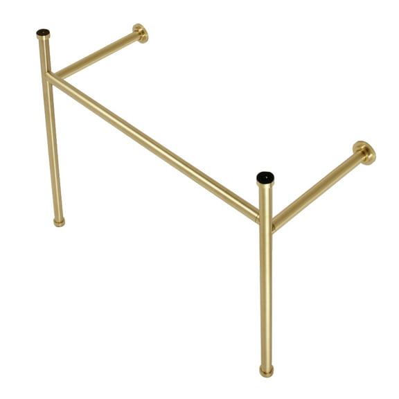 Fauceture VPB39177 Stainless Steel Console Sink Legs, Brushed Brass