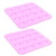 thumbnail image 5 of 2 moldes de silicona con forma de cerdito para decorar pasteles, chocolates y dulces (17 x 17 x 1,8 cm), 5 of 8