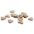 thumbnail image 3 of EHJRE 100Pcs Wooden Heart Unfinished Slice with Hole Craft Wedding Gift Tags 1.56" 100pcs 40mm, 3 of 9