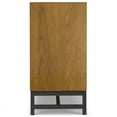thumbnail image 6 of Simpli Home Banting 60 inch Wide Industrial Mid Century Sideboard with Centre Drawers in Oak Veneer, 6 of 14