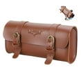 thumbnail image 1 of VONKY PU Multifunctional Cycling Mount Front Bag For Ultimate On Go Universal Bicycle Handlebar Bag Brown, 1 of 6