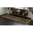 thumbnail image 5 of Unique Loom Espahan Collection Area Rug - Cape Cod (2' x 8' 2" Runner Green/Black), 5 of 11