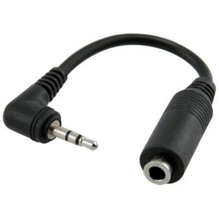 Insten Universal 2.5mm Male to 3.5mm Female Stereo Headphone / Speaker Adapter