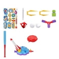 thumbnail image 2 of NANIL 4-in-1 Water Sprinkler Baseball Toy, Water-Spraying Rocket, Water Baseball, Rocket Launch Game, Spinning Water Sprayer Outdoor Summer Toys for Boys Girls Outside Water Game Toys for Kids 3-12, 2 of 6