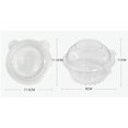 thumbnail image 4 of Clear Plastic Cups with Lids Featuring 4.5 Inch Round Design and 30 Spoons, Dessert Cups with Lids and Spoons for Bakery and Party Use, Mini Dessert Cups with Spoons Set of 30 for, 4 of 8