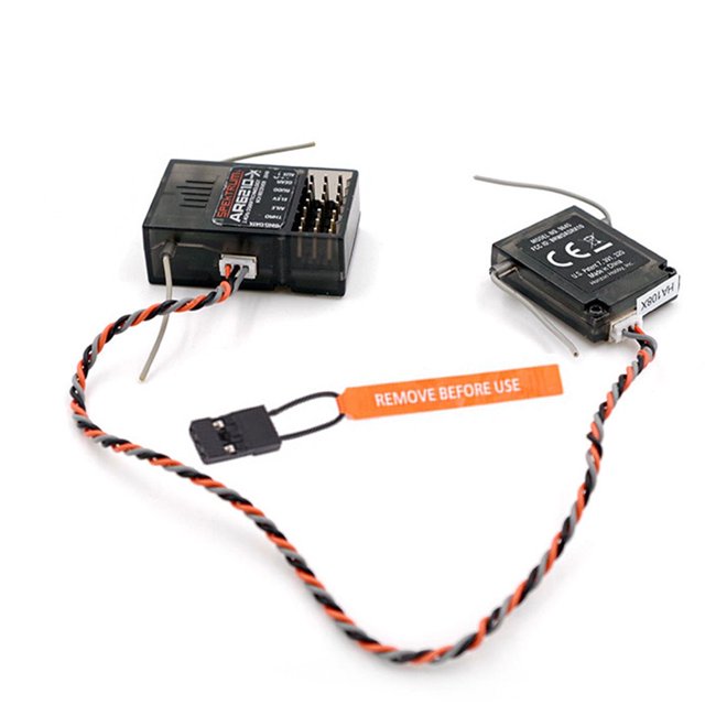 CUITING AR6210 Récepteur DSMX 6 Canaux RX Support DSM2 pour Émetteur Spektrum TX RC