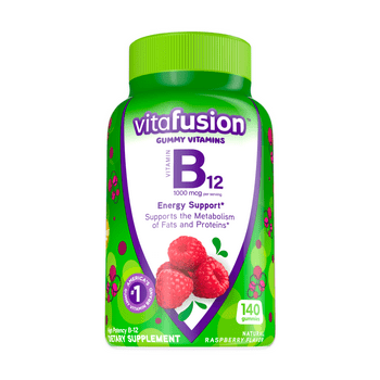 vitafusion  B12 Gummy s, Raspberry Flavored, 140 Count