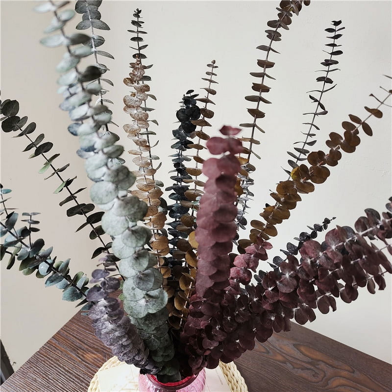 Homgreen Naturally Dried Eucalyptus, 23.6in / 60cm preserves fresh  eucalyptus branch greenery and is also used for floral wedding home decor 