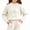 White, variant on Afuyipoi Girls Cable Knit Turtleneck Sweater with Pearl Trim Bow Top for Kids Size 4-12Y Spring Fall Sweet Style Pink Size 5T
