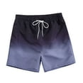 thumbnail image 2 of Giftesty Men Swimwear ,Gradient Swimming Trunks Men's Adult Boxer Shorts Swimming Casual Beach Pants, 2 of 3