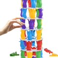 thumbnail image 4 of Baohd Tower Game Building Blocks with Dice Montessori Toy Family Party Games, 4 of 9