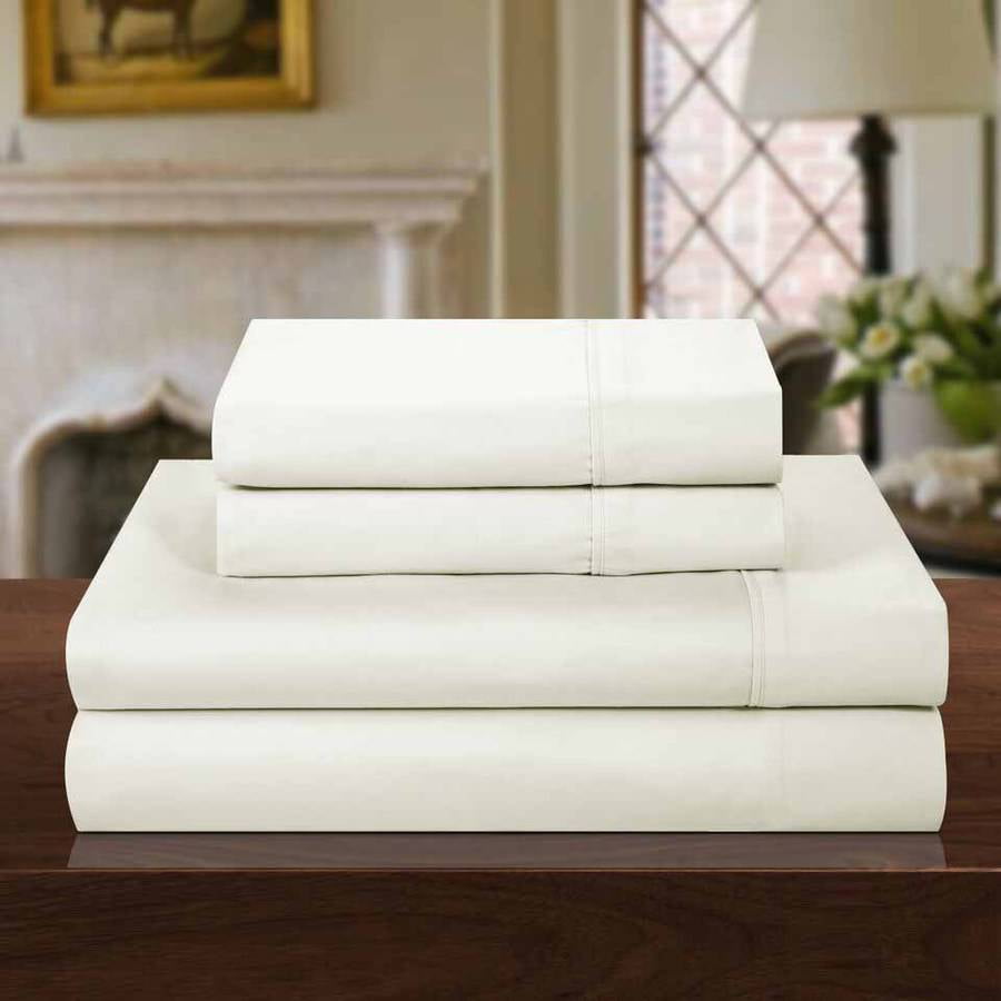 Chic Home 1000 Thread Count Cotton Rich 4Piece Luxury Sheet Set, Solid