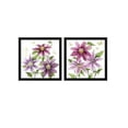 thumbnail image 2 of Metaverse Grace Popp 'Clematis Climb' Framed Art (Set of 2), 2 of 4