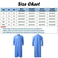 2024 New Male Casual Robe Muslim Men's Dress Shirts Stand Collar Thobe