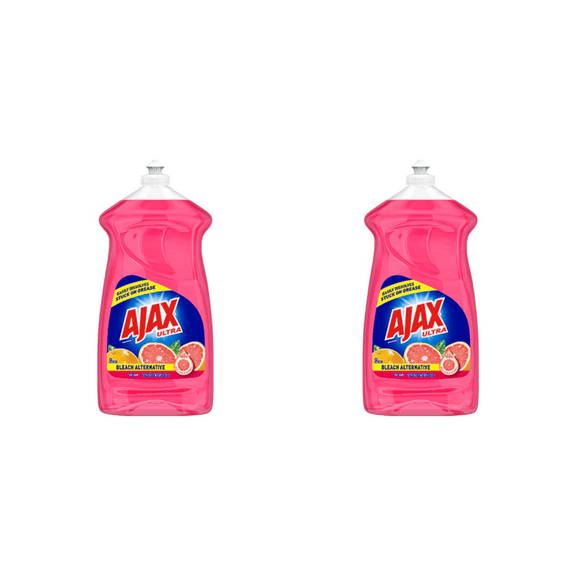 Ajax Ultra Bleach Alternative Ruby Red Grapefruit ( 52 fl oz x 2 )- 2 Pack bottles