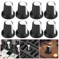 thumbnail image 2 of Miangastore Rotate Knob White 20Pcs 0.63X0.59X0.59In, 2 of 9