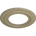 thumbnail image 3 of Ekena Millwork 10 5/8"OD x 5 3/4"ID x 1/2"P Claremont Ceiling Medallion (Fits Canopies up to 7"), Hand-Painted Gobi Desert, 3 of 7