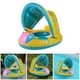 thumbnail image 2 of Flotador de piscina para bebés LLDYYDS, anillo de natación inflable Topist para bebés con parasol ajustable, flotador de piscina para bebés, asiento de seguridad Rinopy, 2 of 7