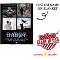 thumbnail image 3 of Custom Blankets with Photos, Personalized Picture Throw Blanket, Music Song Style Wedding Anniversary Birthday Customized Gifts for Couples Boyfriend Girlfriend Sister, 3 of 6