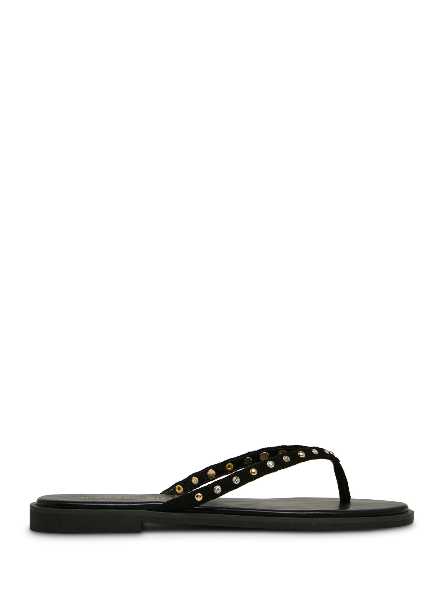 Madden Girl Women's Scouttt Studded Thong Sandal