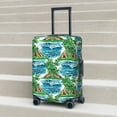 thumbnail image 2 of Lsque Hawaii Palms Printed Luggage Cover, Travel Luggage Protector,Scratch and Dirt Resistant, Fits 18-32 Inch Luggage - X-Large, 2 of 9