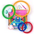 thumbnail image 1 of Complete Round Knitting Loom Kit | 4 Knitting Circle Looms, 4 Pompom Makers, 3 Plastic Needles, 1 Soft Grip Pick | Perfect Crochet Craft Kit for Beginners | by, 1 of 6