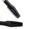 thumbnail image 3 of Acouto 12LED Motorcycle Inline Bendable Turn Signal Light Black Amber Light 4 For Sale, 3 of 8