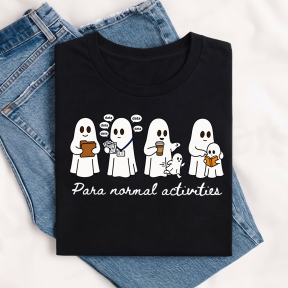 Para Normal Activities SPED Teacher Halloween T-Shirt