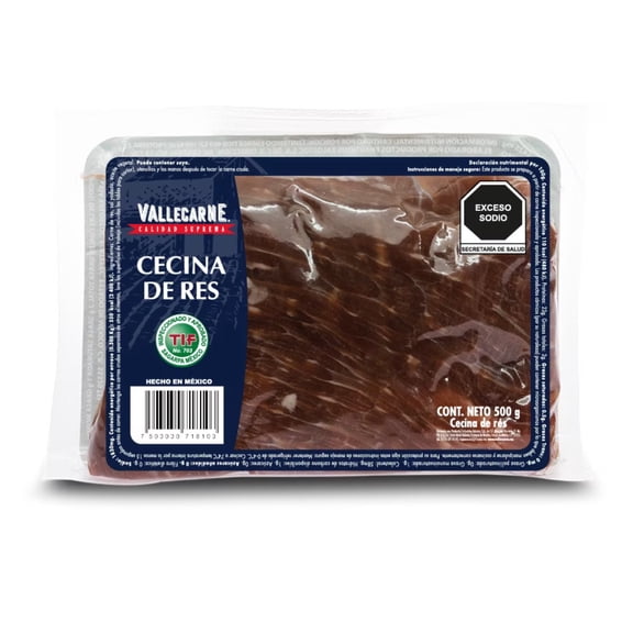 Cecina De Res Vallecarne 500 G