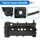 thumbnail image 4 of Tapa de Válvula de Motor Unique Bargains para Ford Escape 2.3L 2005-2008 para Ford Focus 2.0L 2008-2011 Tapa de Rocker Frontal con Junta No.4S4Z-6582-CA/4S4Z-6582-C Negra, 4 of 7