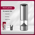 thumbnail image 1 of Electric Pepper Grinder, Rechargeable Stainless Steel Automatic Black Pepper Mill - Walmart Exclusive, 1 of 41
