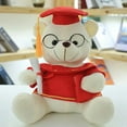 thumbnail image 3 of 1pc 18/23cm Cute Dr. Bear Plush Toy Stuffed Soft Kawaii Teddy bear Animal Dolls Graduation Gifts for Kids Children Girls, 3 of 9