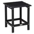 thumbnail image 2 of Outsunny 15" Patio End Table, HDPE Plastic, Black, 2 of 9