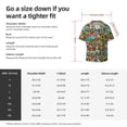 thumbnail image 7 of Xecao offers the Color Summer for Men's Casual Short-sleeved Shirt, a button-up collared shirt with a pocket, perfect for beach vacations and yacht travel in the Medium size., 7 of 7