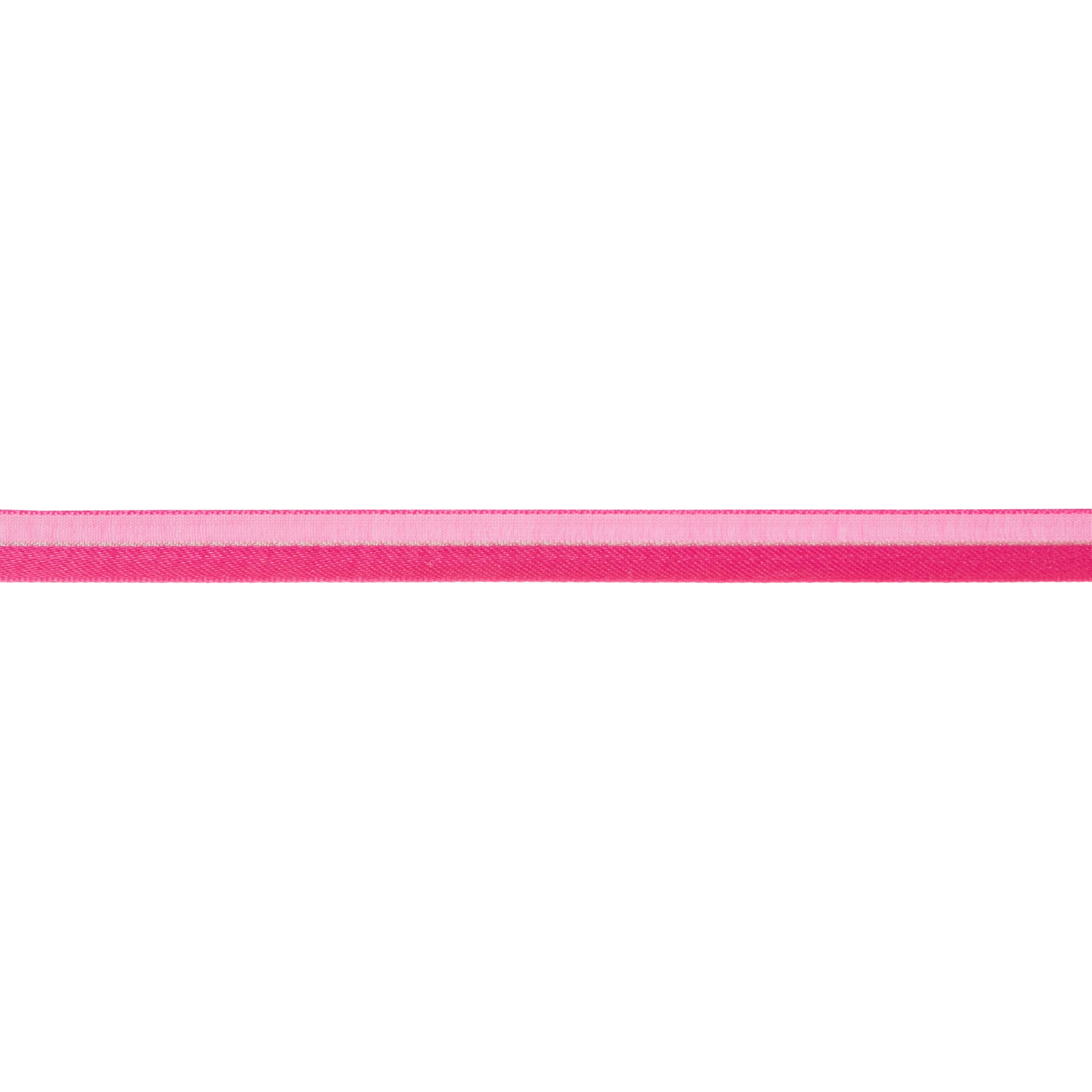 Hello Hobby HOTPINK Sheer elegance 3/8 inch x 3 yard ribbon for sewing, crafts and gifting
