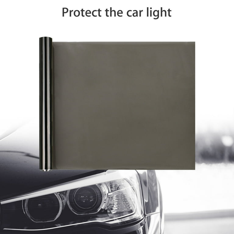Gloss Transparent Light Black Smoke Pvc Film Tint 30 X100cm Headlight  Taillight Wrap Cover Film Foil Sticker Cover Car Styling