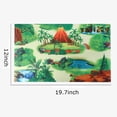 thumbnail image 2 of KYAIGUO Kids Realistic Dinosaur World Toys Toddler Baby Dinosaur Toys with Play Mat for 3+ Years Old, 2 of 6