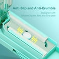 thumbnail image 2 of WJCA Professional Adjustable Pill Cutter with Safety Cover, Precisely Splits Multiple Small Tiny Tablets, Easy-Dose Design, Green, 2 of 8
