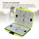thumbnail image 4 of CAJA DE ALMACENAMENTO DE GANCHO DE PESCA, DINCUPTO DE GANCHO DE PESCA Verde Fluorescente Compartimento múltiple para pesca en tierra, 4 of 7