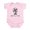 Petal Pink, variant on CafePress - Metal Fan Infant Bodysuit - Baby Light Bodysuit, Size Newborn - 24 Months