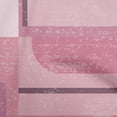 thumbnail image 1 of oneOone Viscose Chiffon Pink Fabric Geometric Abstract Random Shapes Sewing Craft Projects Fabric Prints By Yard 42 Inch Wide, 1 of 4