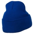 thumbnail image 4 of Dove Symbol Embroidered Long Beanie - Royal OSFM, 4 of 5