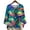 M8, variant on CLOOCL Plus Size Blouse For Women Colorful Mushroom Fungus 3D Print Button Decorate Female Tops