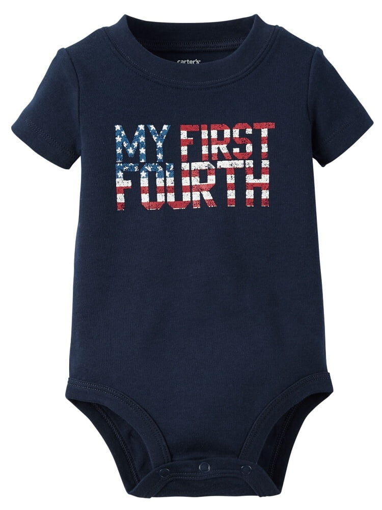 my first 4th of july baby boy