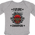 thumbnail image 4 of Inktastic Future Motocross Champion BMX Boys Long Sleeve Baby Bodysuit, 4 of 5