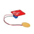 thumbnail image 3 of Sensor de vibración de cerámica de piezoelectricidad analógica Sensor de vibración piezoeléctrica para placa de desarrollo ARDUINO Inevent MK1415-00, 3 of 5