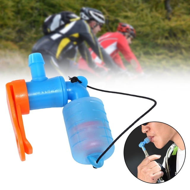 Válvula de mordida para hidratación, bolsa de agua, válvula de mordida, boquilla de tubo de liberación rápida desmontable para acampar, senderismo,
