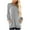 Gray, variant on Long Sleeve Blouses for Women Boho Sweatshirt for Women Leopard Patchwork Long Sleeve Sweatshirt Pullover